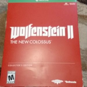 Xbox one wolfenstein the new colossus collectors e